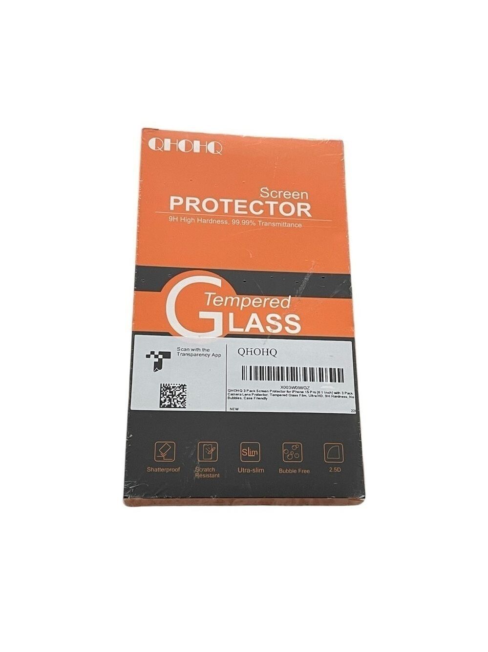 iPhone 15 Pro Screen Protector 3 Pack